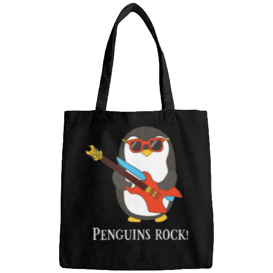 Penguin Pet Rock Funny Cute Bags