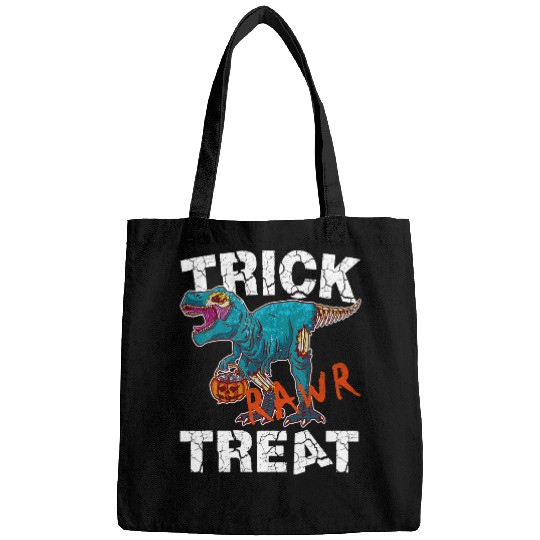 Dinosaur Pet Halloween Zombie Dinosaur Trick Rawr Treat TRex Kids 1 Bags