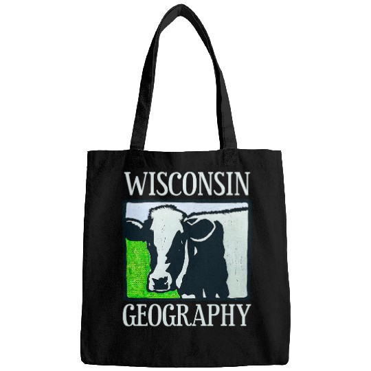 Cow Pet Wisconsin Geography Cow Farm Animal Farmer Bags