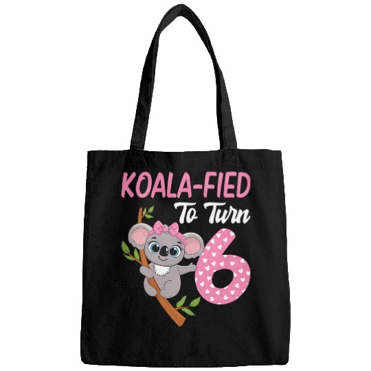 Koala Pet Kids 6 Year Old Koala 6th Birthday Party Animal Koala Lover 1 Bags