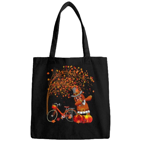 Sloth Pet Girls Thanksgiving Cute Sloth Fall Pumpkin Mother Daughter Bags