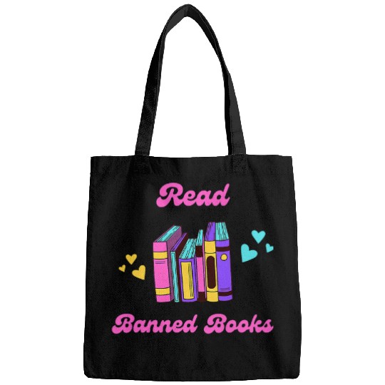 Book Fun Read Banned Books Cute Library Writer Reading Aesthetic Bags