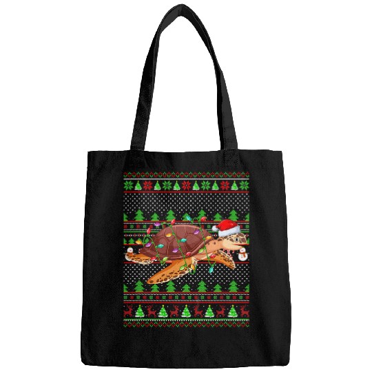 Turtle Pet Family Matching Ugly Sea Turtle Christmas119 Bags