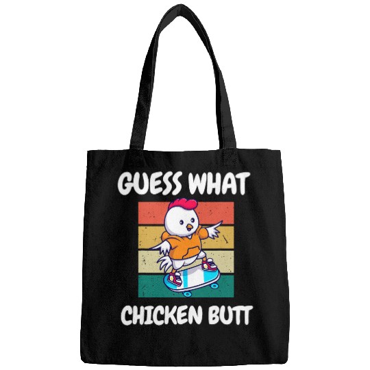 Chicken Pet Guess What Chicken Butt Chicken Meme Chicken Mom Chicken Dad 0 Bags