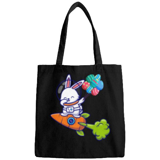 Astronaut Job Rabbits Happy Easter Day Bunny Egg astronaut Space Boys Girls Kids 3 31 Bags