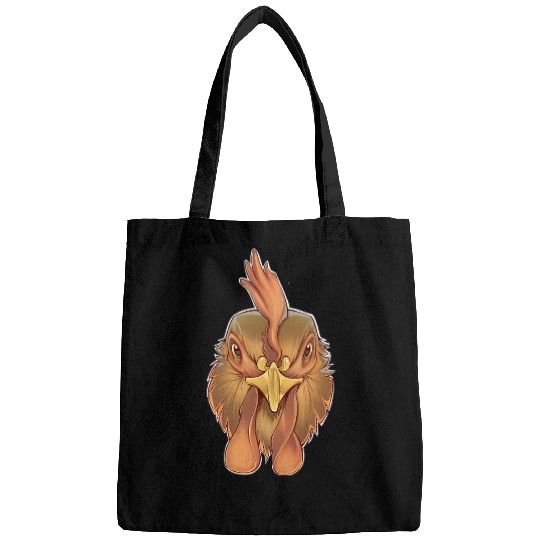 Chicken Pet Animal Face Poultry Farmer Chicken Lover Bags