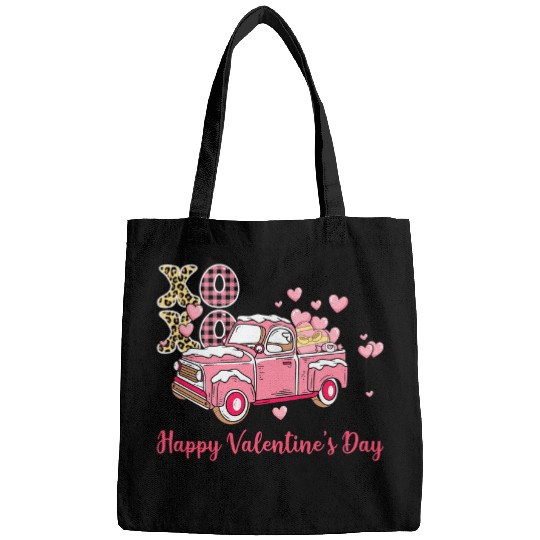 Postal Worker Job Happy Valentines Day Red Truck With Letters Postal Worker 2 Bags