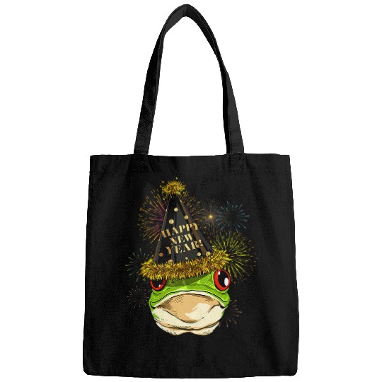 Frog Pet New Year Frog Toad New Years Eve Party Countdown Frog Lover36 Bags