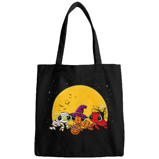 Turtle Pet Spooky Sea Turtle Witch Pumpkin Devil Halloween Costume Bags