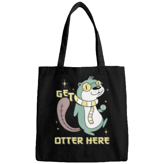 Otter Pet Pun Bags