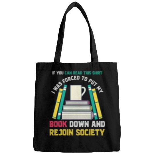Book Fun Funny Bookworm Librarian Book Nerd Literature Book Reading Bags