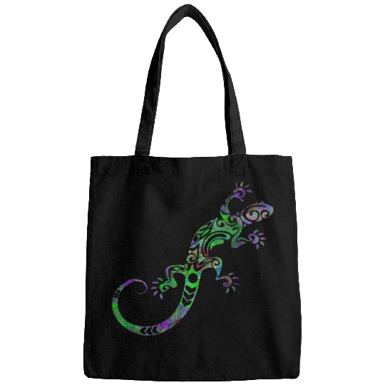 Komodo Pet Tribal Lizard Tattoo Art Bags