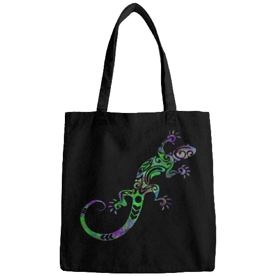 Komodo Pet Tribal Lizard Tattoo Art Bags