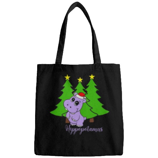 Hippo Pet I Want A Hippopotamus For Christmas xmass Gift Kids Boy Girl Bags