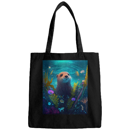 Otter Pet Otters Giant River Otter Fans River Otter Habitat Bags