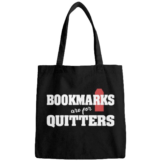 Book Fun Bookmarks Are For Quitters Book Lovers Librarian 8 Bags