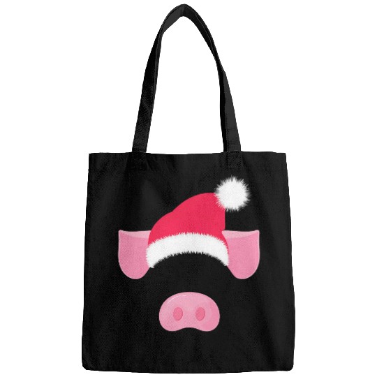 Pig Pet Face Costume Funny Halloween Christmas Bags