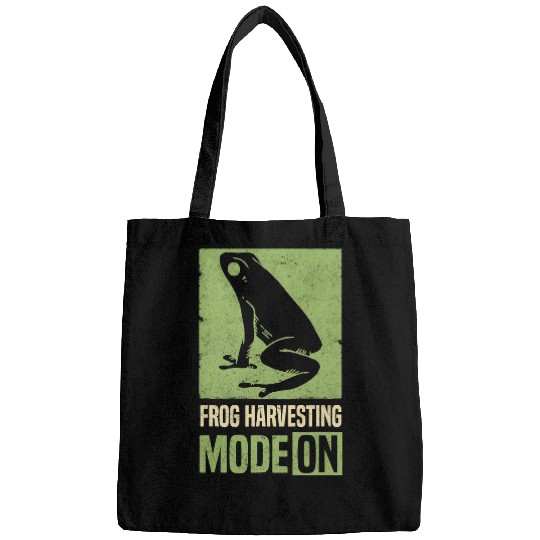 Frog Pet Harvesting Mode On Reptile Funny Frog Bags