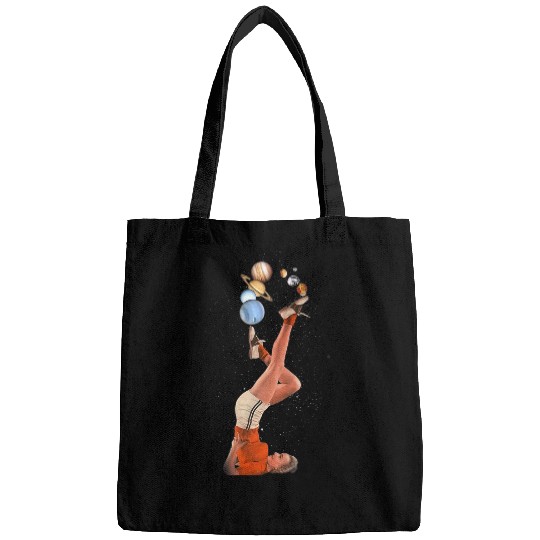 Astronaut Job Acrobat Planets Juggler Space Galaxy Regular Fit Fun Bags