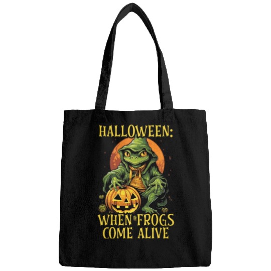 Frog Pet Halloween Scary Toad Trick Or Treat Spooky Amphibian 7 Bags
