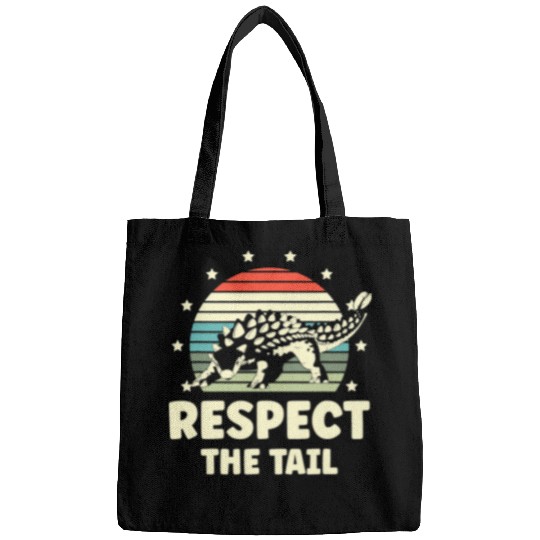Dinosaur Pet Respect The Tail Ankylosaurus Dinosaur Lover Dino Bags