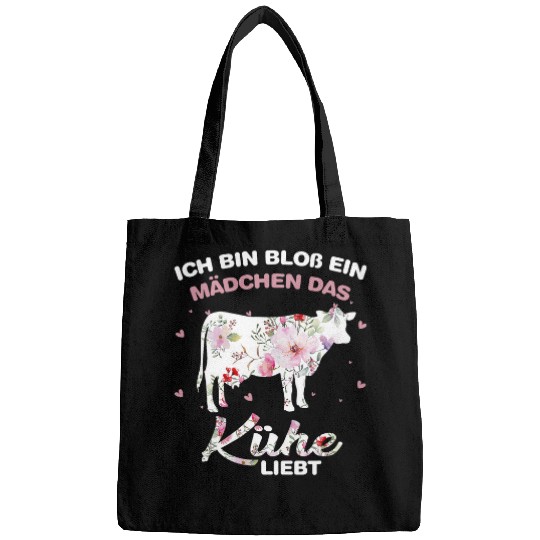 Cow Pet Women Girls Farmer Gift Cows Cattle Bags