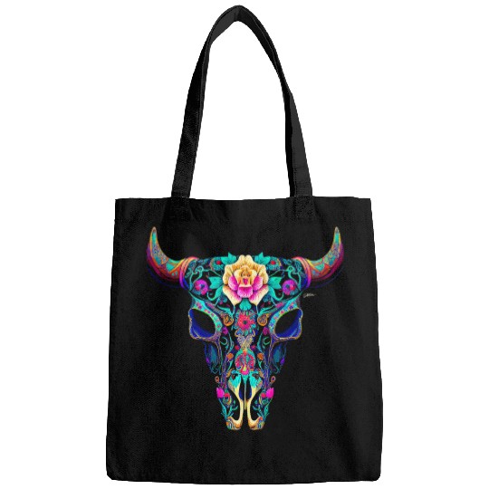 Cow Pet JCombs Art of the Cow Skull 08 Bags