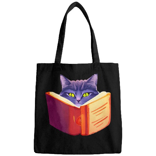 Book Fun Cat Reads Book Maine Coon Cat Holder Persian Cat Bags