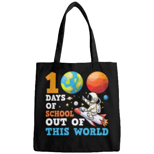 Astronaut Job 100 Days Of School Astronaut Space Funny Teacher Student Bags