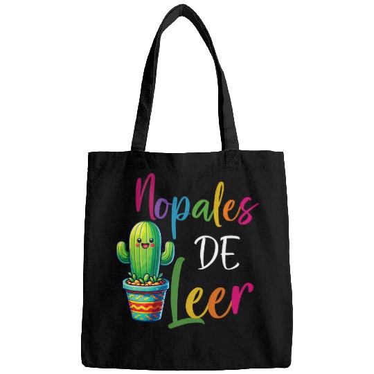 Book Fun Nopales De Leer Never Stop Reading Spanish Teacher Espanol Bags