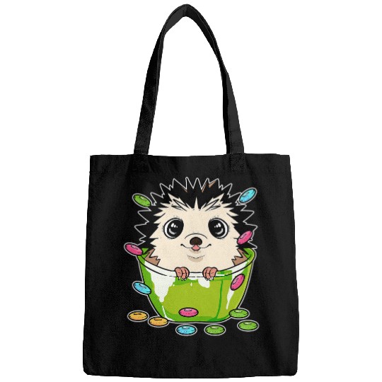 Hedgehog Pet Cereal Cute Animal Lover Bags