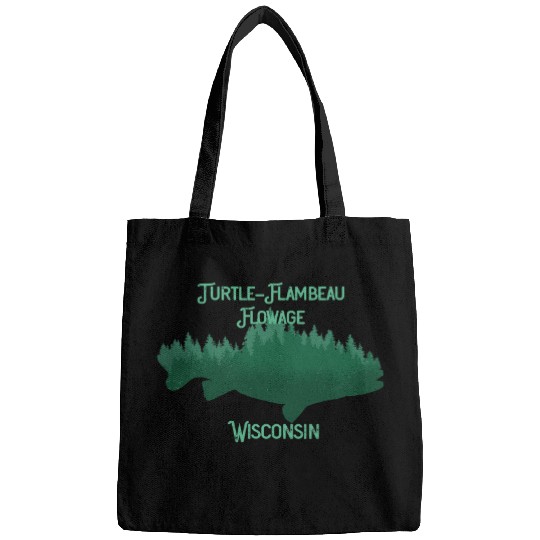 Turtle Pet Flambeau Flowage Wisconsin Souvenir Bags