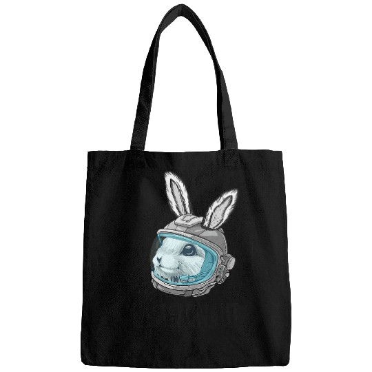 Astronaut Job Rabbits Funny Easter Bunny Astronaut Kids Toddler Space Egg Hunt Bags