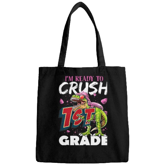 Dinosaur Pet Ready To Crush 1st Grade T rexs Dinosaur Back to School Boys 8 Bags