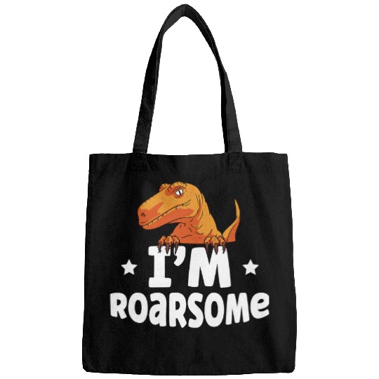 Dinosaur Pet Im Roarsome Dinosaur Future Paleontology Tyrannosaurus rex Bags