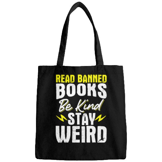 Book Fun Read Banned Books Be Kind Stay Weird 040 Bags