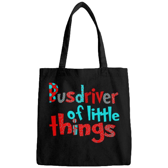 Book Fun Bus Driver Of Little Things Reading Lover Cute School Bus 2 Bags