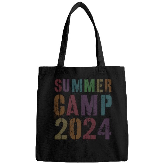 SUMMER CAMP 2024 Camping Counselor Campfire Squad Vintage Bags