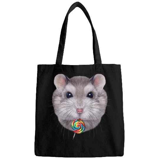 Hamster Pet Grey Dwarf Hamster Lick Rainbow Lollipop Bags