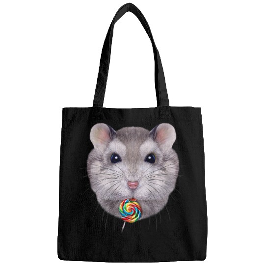 Hamster Pet Grey Dwarf Hamster Lick Rainbow Lollipop Bags