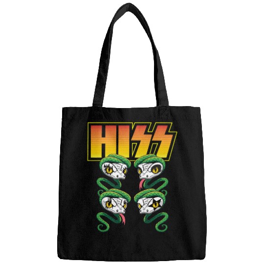 Snake Pet Hiss Rock And Roll Music Snake Reptile Lover Herpetologist Bags
