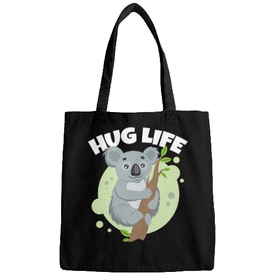 Koala Pet Koalafied Hug Life Cute Koala Animal Lover Koalafied Bags