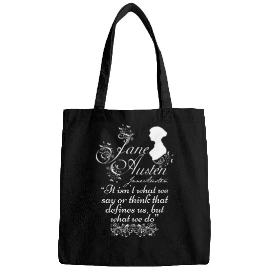 Book Fun Jane Austen Quotes Book Club Fans vintages Romantisc Literary 1 6 Bags