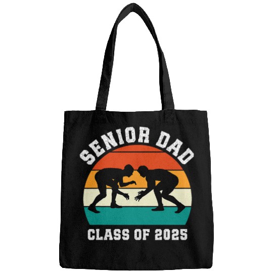 Sport Wrestling Class Of 2025 Senior Wrestling Dad High School Wrestler Men Bags
