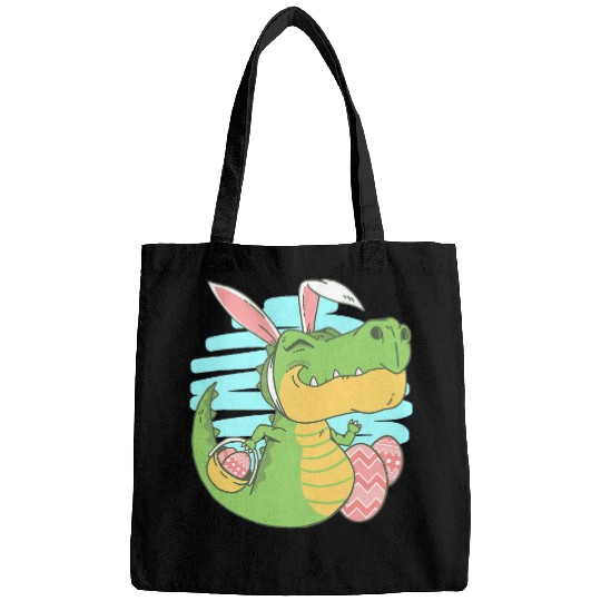 Dinosaur Pet Happy Easter Spring Easter Egg Easter Bunny Bags