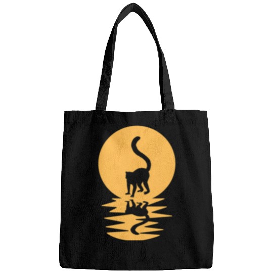 Lemur Pet Great Reflective Lemur Motif Bags