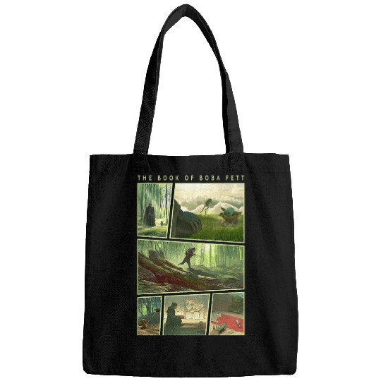 Book Fun Star Wars The Book Of Boba Fett Grogu Training Panels Bags