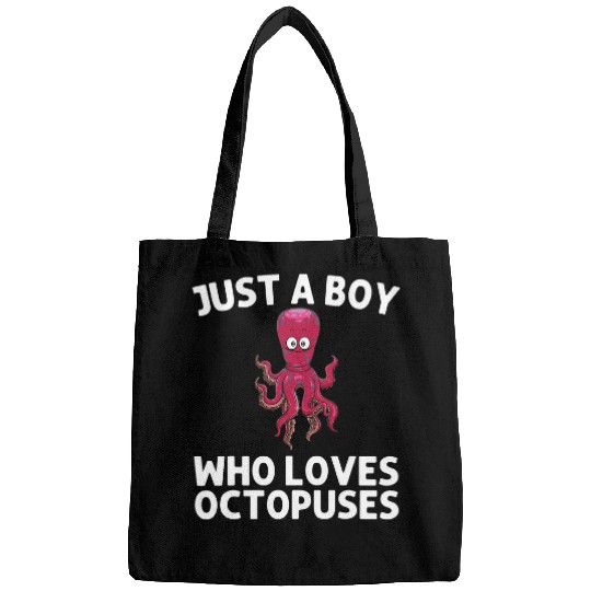 Octopus Pet For Boys Kids Sea Life Ocean Biology Cephalopod Bags