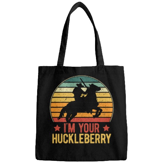 Horse Pet Im your Huckleberry Cowboy Horse Western Country Horseback Bags