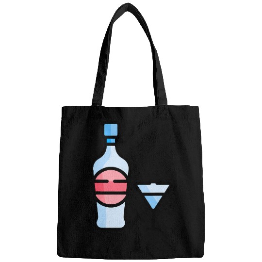 Martini Glass Green Olive Bartender Vodka Gin Cocktail Drink Bags